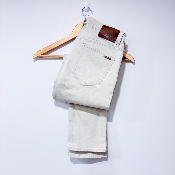 VOLCOM Beige Vorta slim straight jeans - Picture 4 of 10